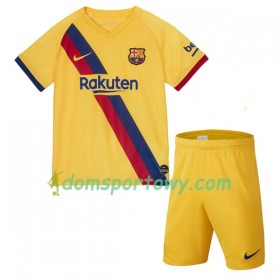 Koszulka FC Barcelona Dziecięcy Wyjazdowe Koszulki Piłkarskie 2019-2020 Krótki Rękaw 